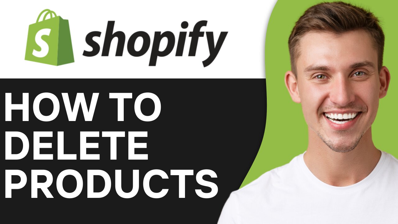 HOW TO DELETE PRODUCTS ON SHOPIFY