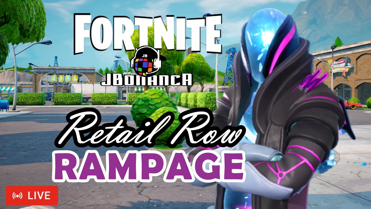 🔴LIVE - Retail Row Rampage! 🚨Follower Goal (39/45 Followers) #Fortnite