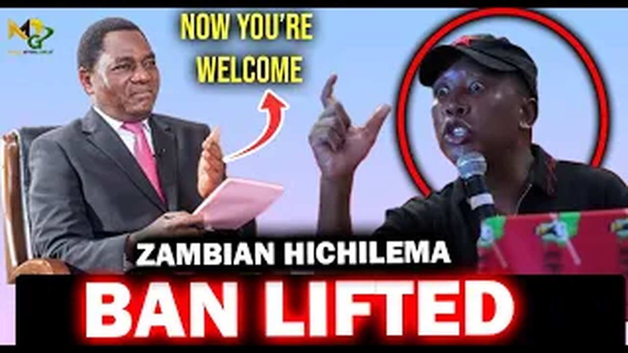 Zambian_President_HAkainde_Hichilema_Lifting_BAN_on_Julius_Malema(480p)