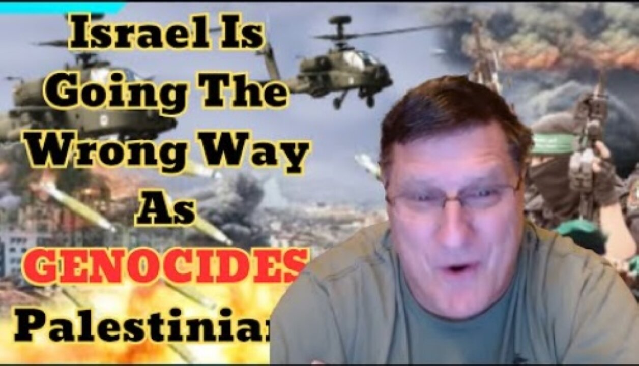 Scott Ritter: "Israel Is Going The Wrong Way As 𝐆𝐄𝐍𝟎𝐂𝐈𝐃𝐄𝐒 Palestinians"