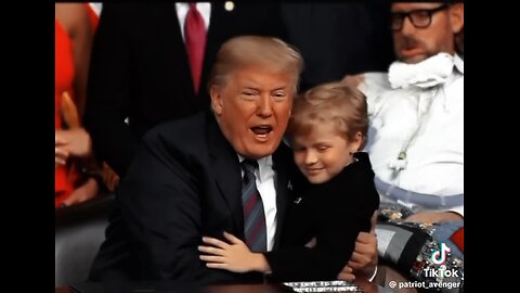 President Trump Gets Emotional And Shows His Patriotism