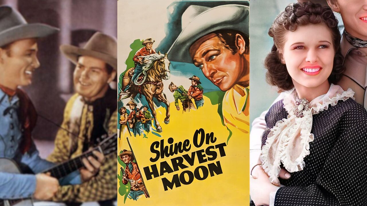 SHINE ON HARVEST MOON (1938) Roy Rogers, Lynne Roberts & Myrtle Wiseman | Drama, Western | B&W