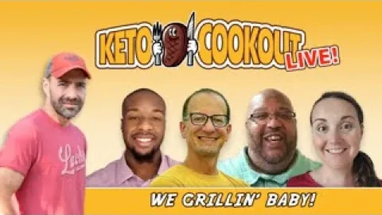 I Join the Keto Cookout LIVE! We Grillin' Baby!