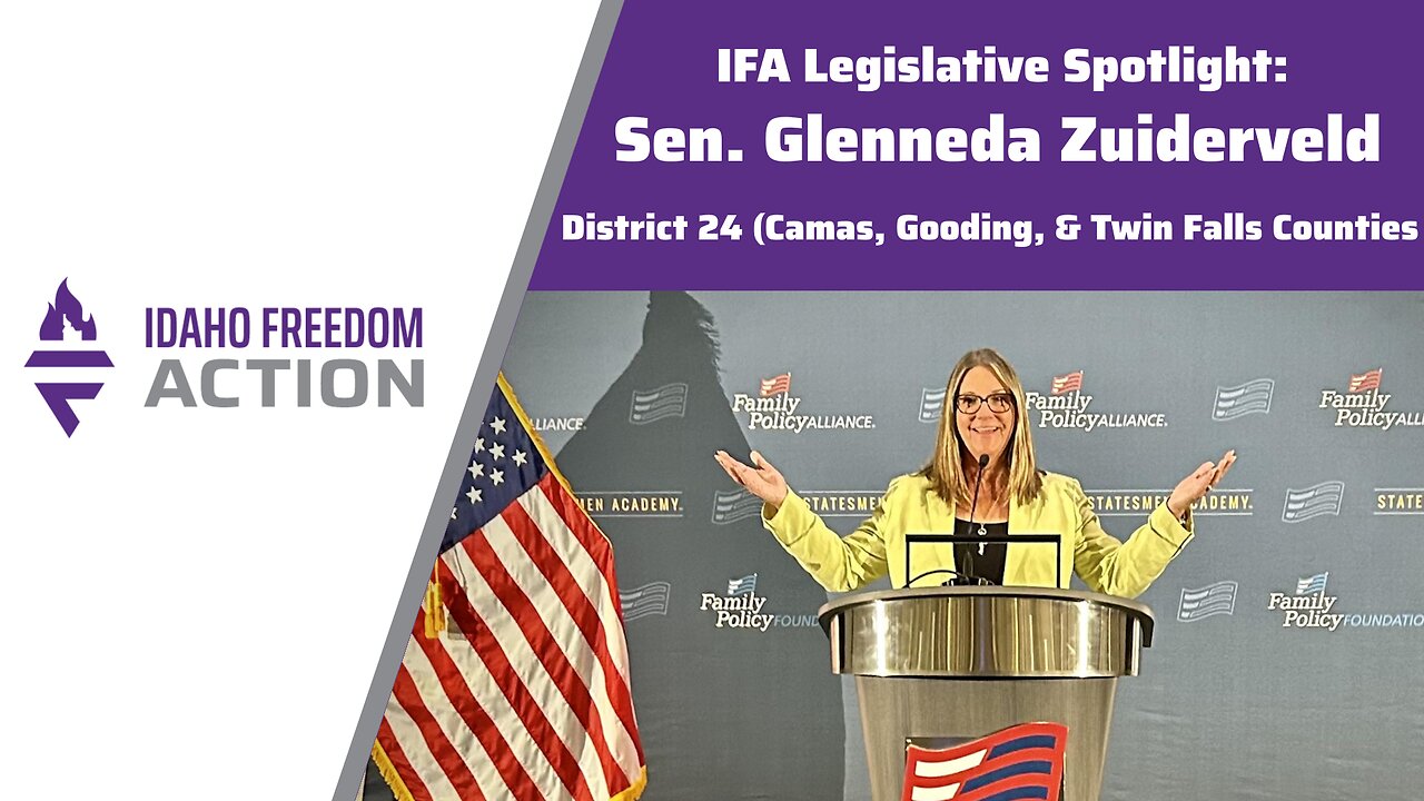 Legislative Spotlight: Sen. Glenneda Zuiderveld