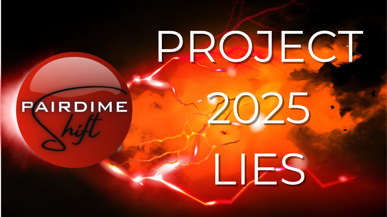 PROJECT 2025 LIES - I'm angry! You will be too!