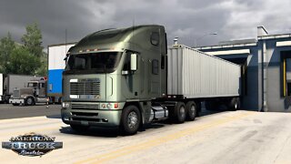 ATS Gameplay | Freightliner Argosy | Jackson ID to Pocatello ID | Waste Paper 29,079lb