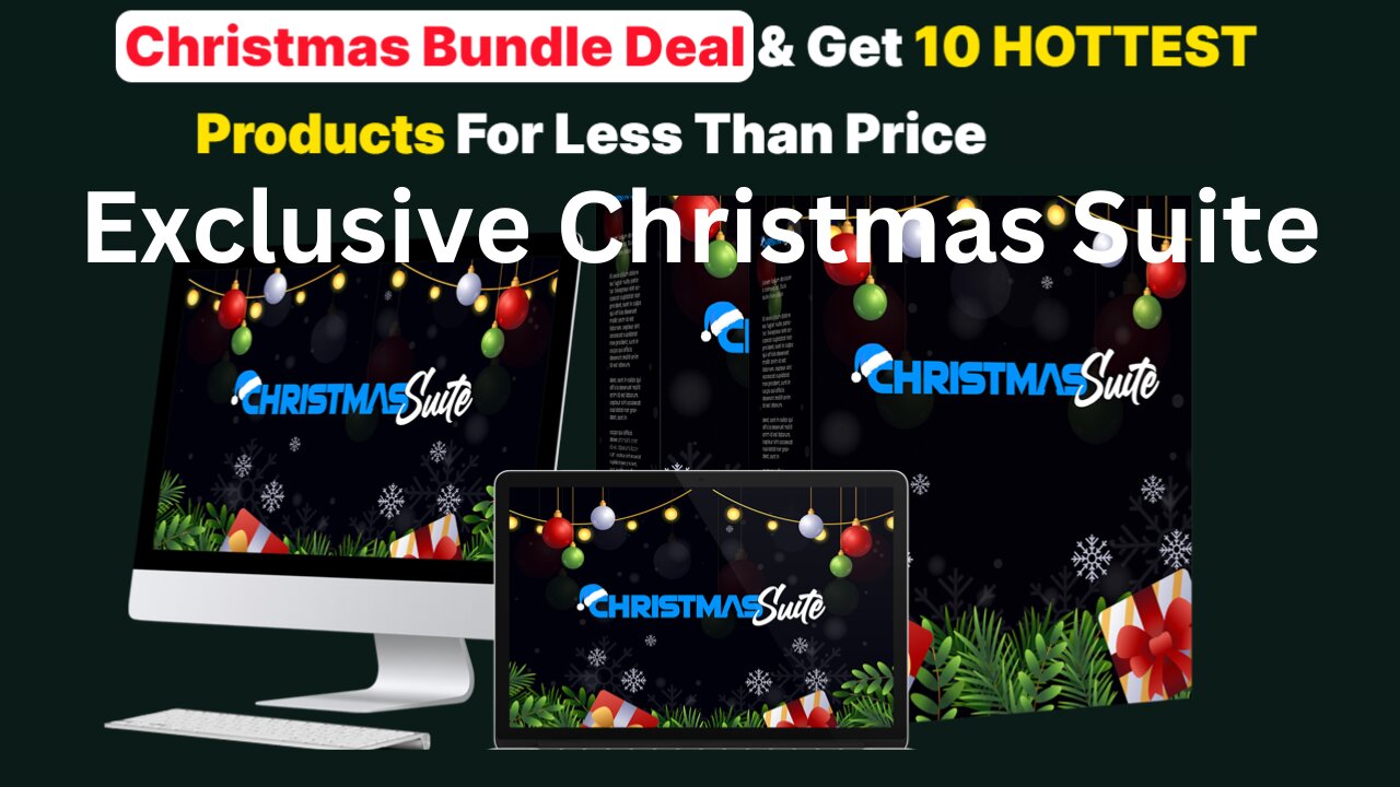 Crazy Christmas Bundle Suite Of 10 HOTTEST Apps Review