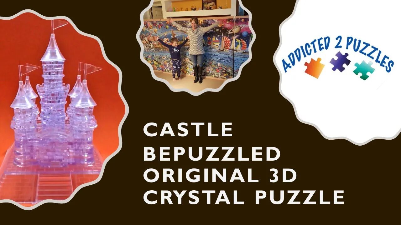 Castle 3D Crystal Puzzle Tutorial