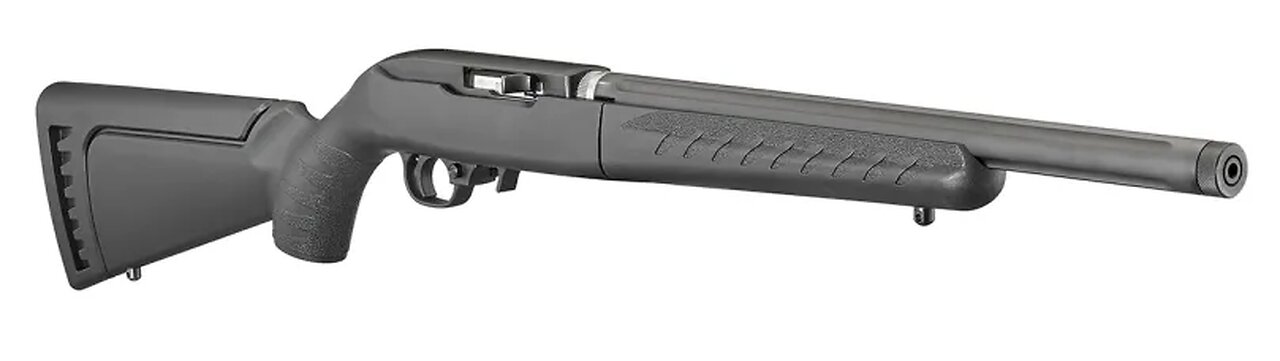 RUGER 10/22 TAKEDOWN .22 LR RIFLE W/ THREADED BARREL, BLACK – 21133