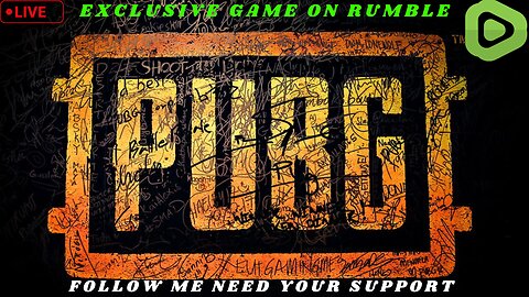 🔴 Live || Pubg Mobile || Chill Stream 🥷🏻 || #FollowMePlease🙏 || Needs Support New On Rumble