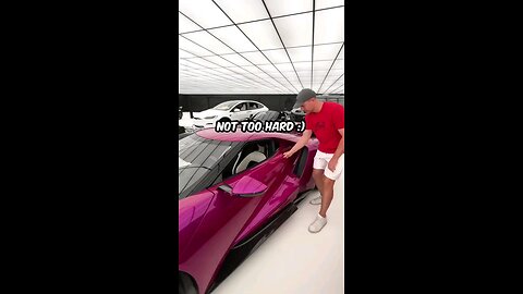 How to open 100000$ car door