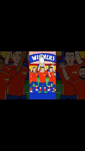Spain win Euro 2024 #euro2024 #spain #espana