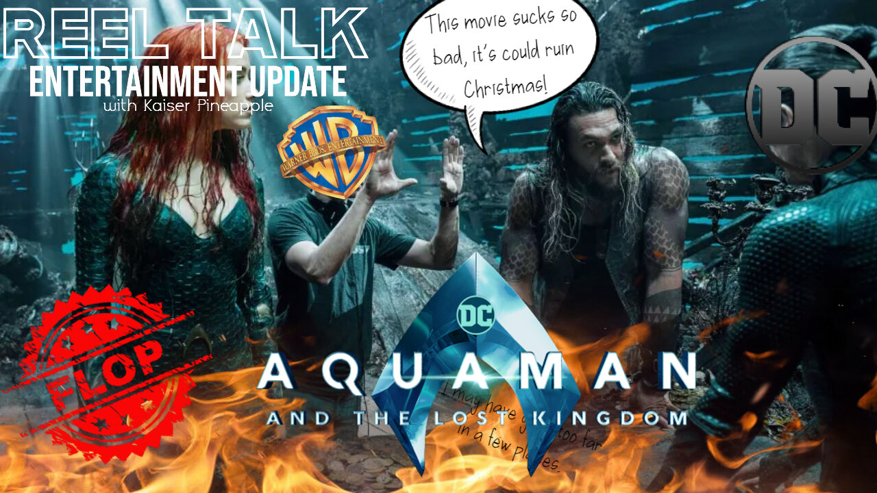 Aquaman 2 Headed for DISASTER! Theaters in Panic Over Holiday Season Bomb!