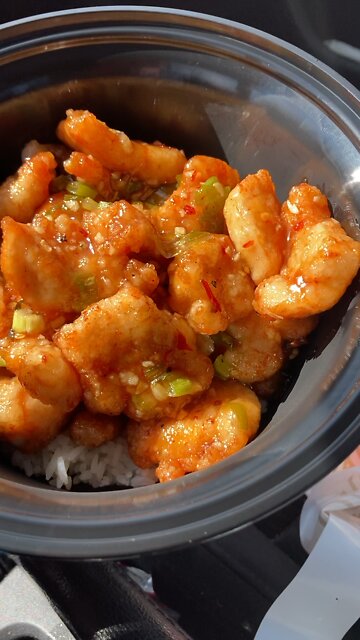 Pf Changs spicy chicken bowl