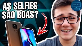 MOTO E7 PLUS TIRA BOAS SELFIES?🤳 - Teste de Câmera Frontal Full HD 30FPS