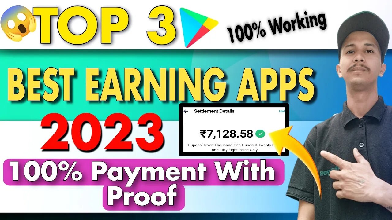 Top 3 Money Earning App In 2023 | Top Earning Apps | Online Earning App | Best 3 Money Earning App