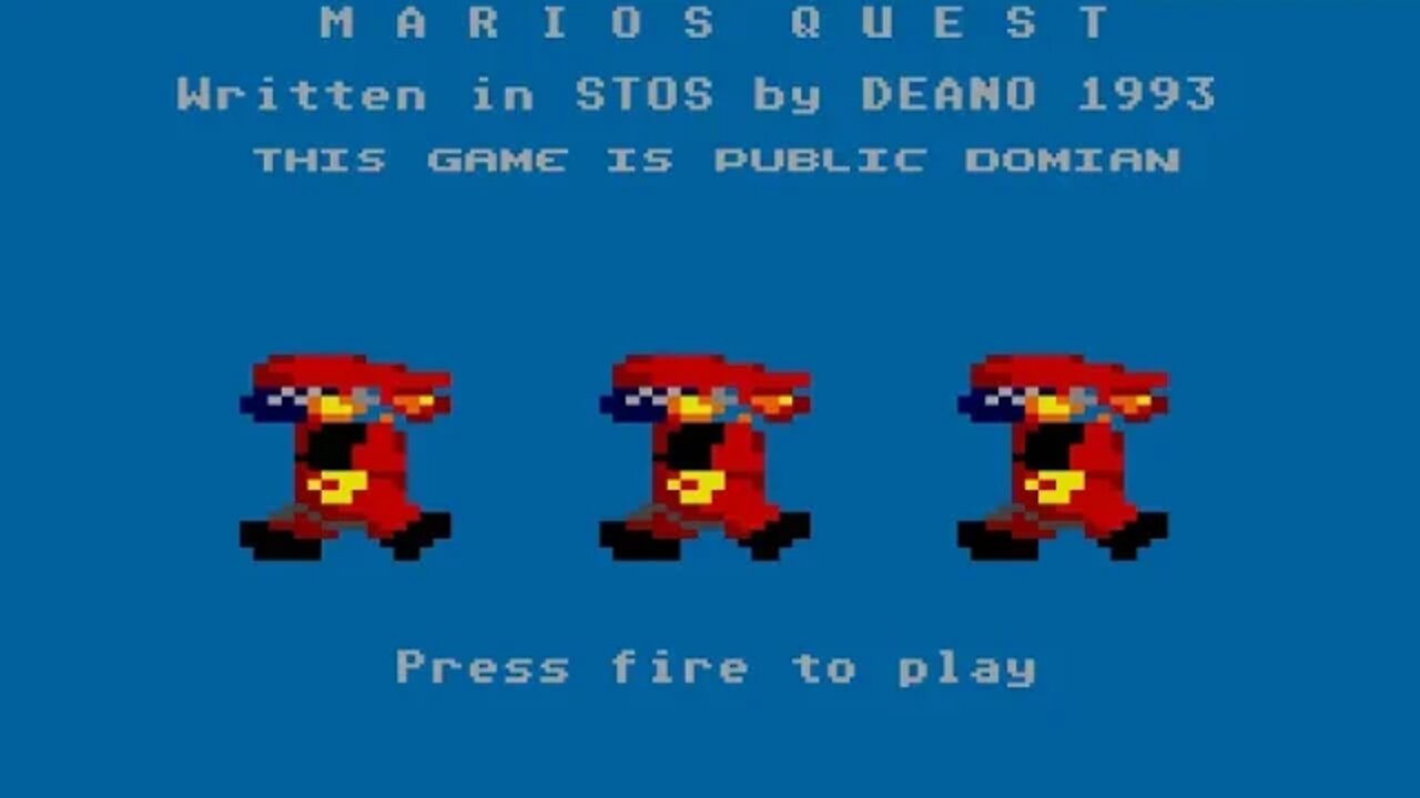 Atari ST Games - Mario's Quest