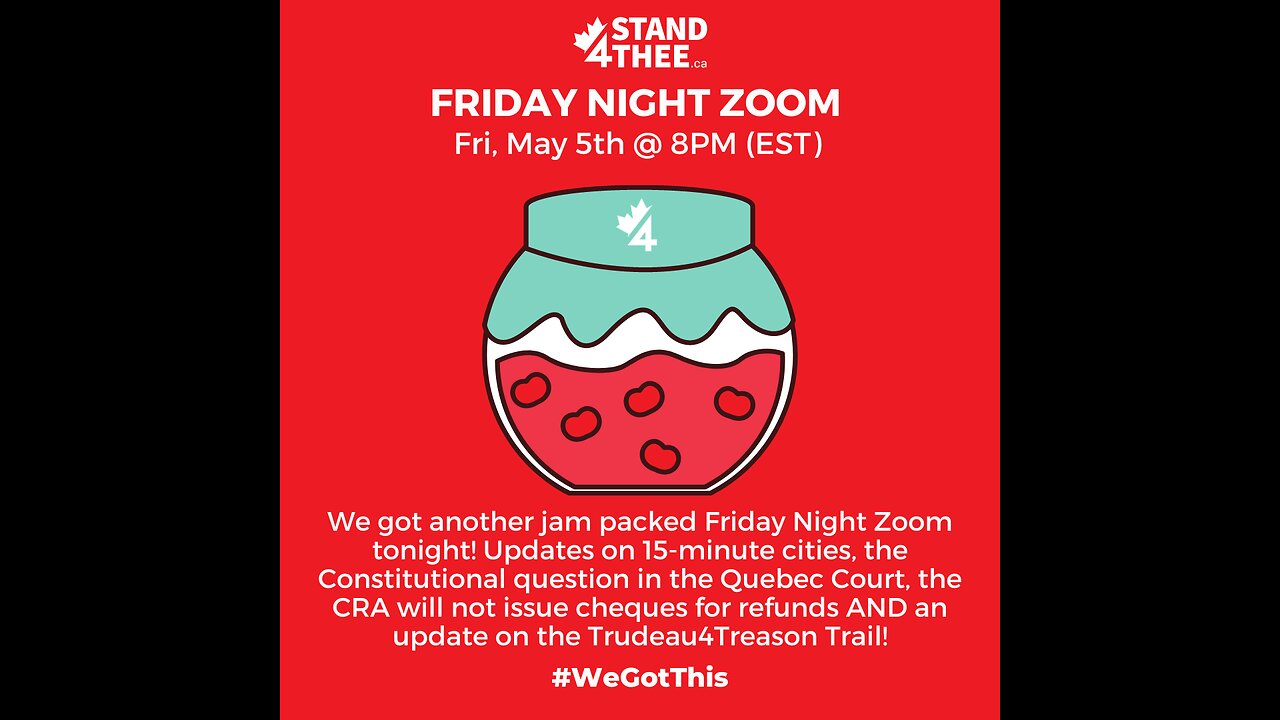 Stand4THEE Friday Night Zoom May 5 2023