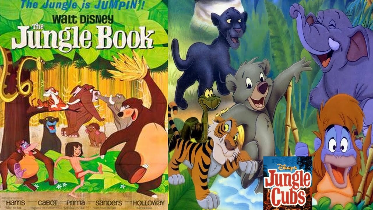 The Bare Necessities (Jungle Book & Jungle Cubs Versions Extended Remix) [A+ Quality]