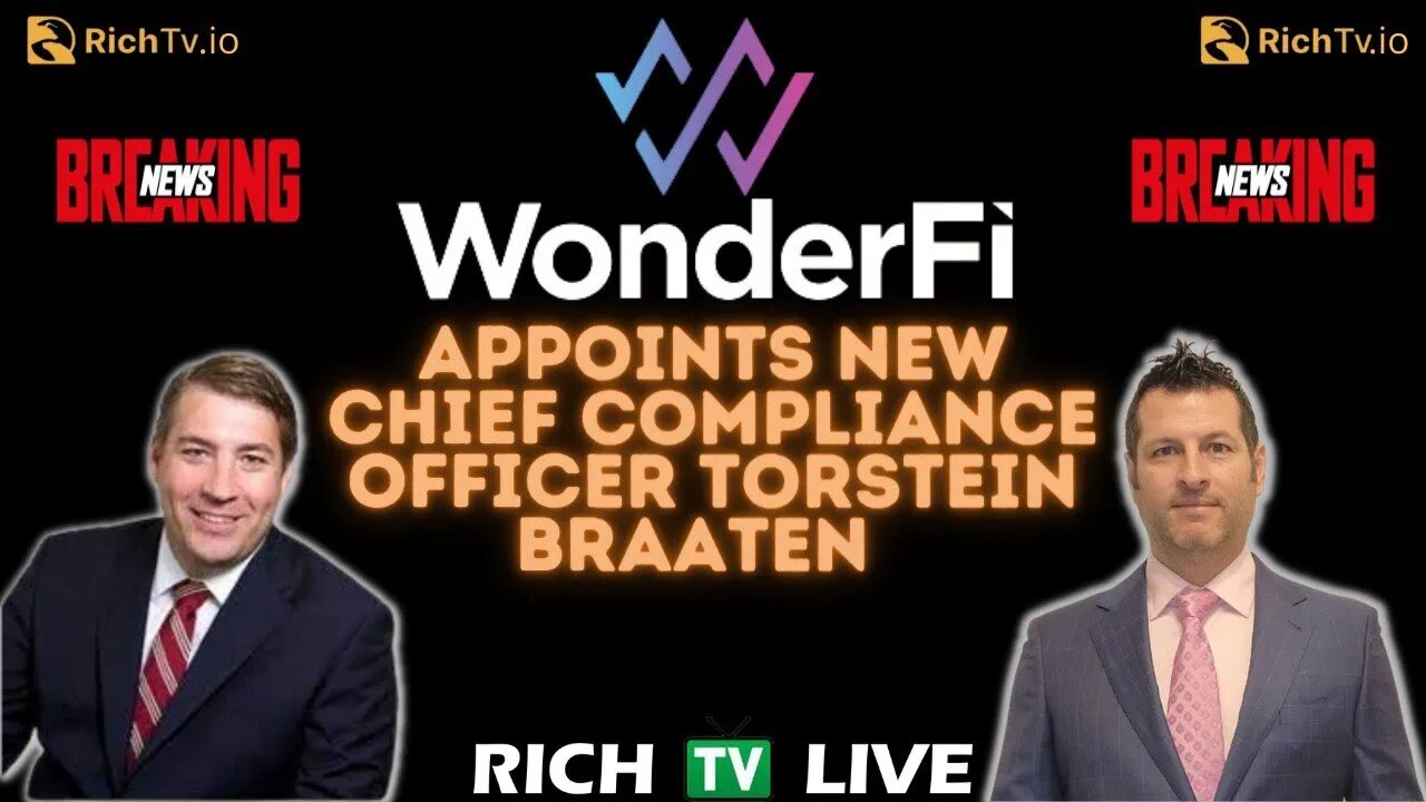 WonderFi Appoints Former Bank of Montreal Executive Torstein Braaten as Chief Compliance Officer