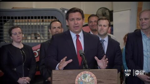 Gov. Ron DeSantis discusses what he will address in the Special Session