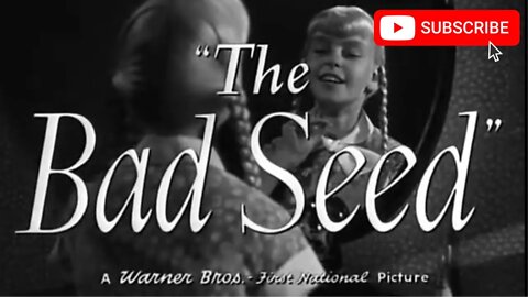 THE BAD SEED (1956) Trailer [#thebadseed #thebadseedtrailer]