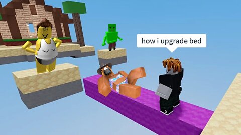 ROBLOX BEDWARS INSANSE TACTICS!!