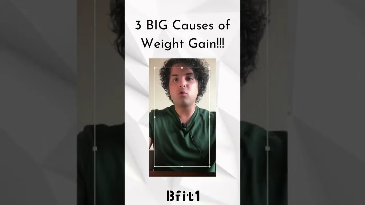 3 Major Causes of Weight Gain
