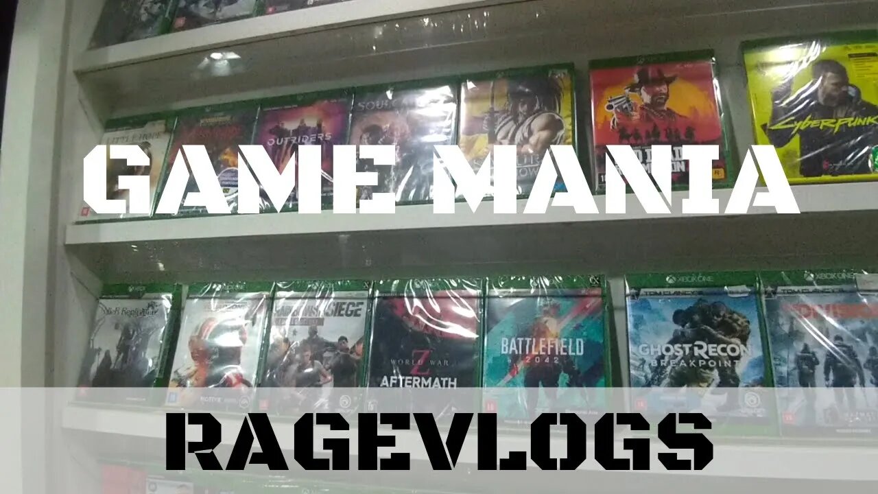 [Ragevlog] Rolé na Game Mania do Shopping Mueller (Joinville) - 11/12/2021