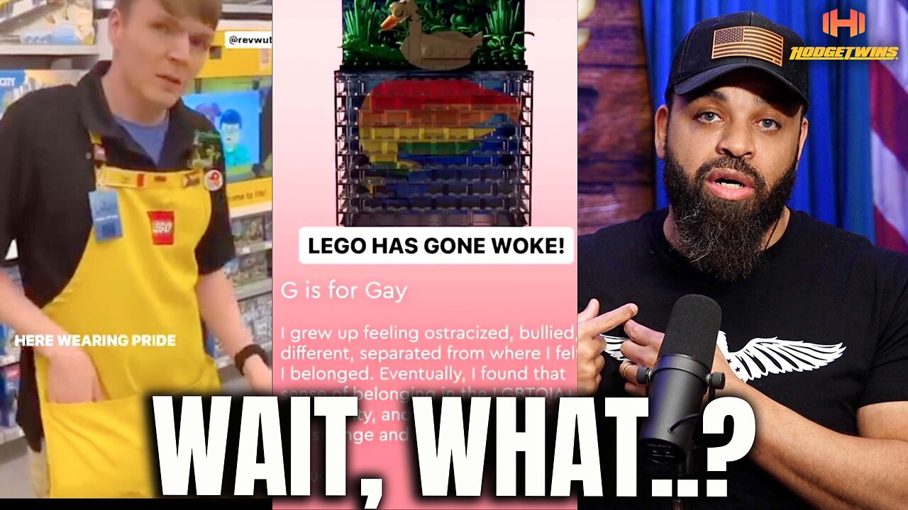 Man Goes Off On Lego Cashiers Wearing LGBTQ Flags