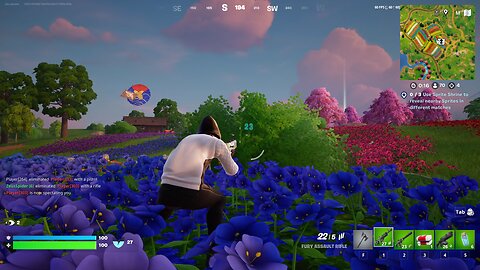 Fortnite C6S1 DailyQ Visit different BURD to go locations