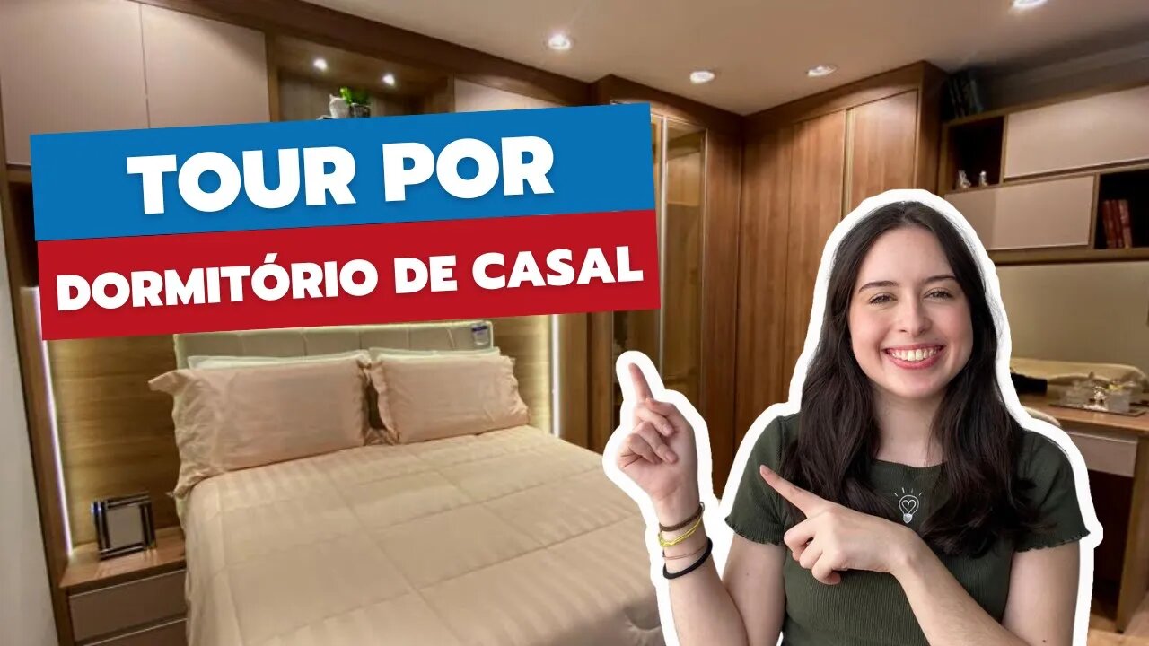 Tour pelo DORMITÓRIO PLANEJADO DE CASAL 💙 | Inspiração e Dicas de Decoração