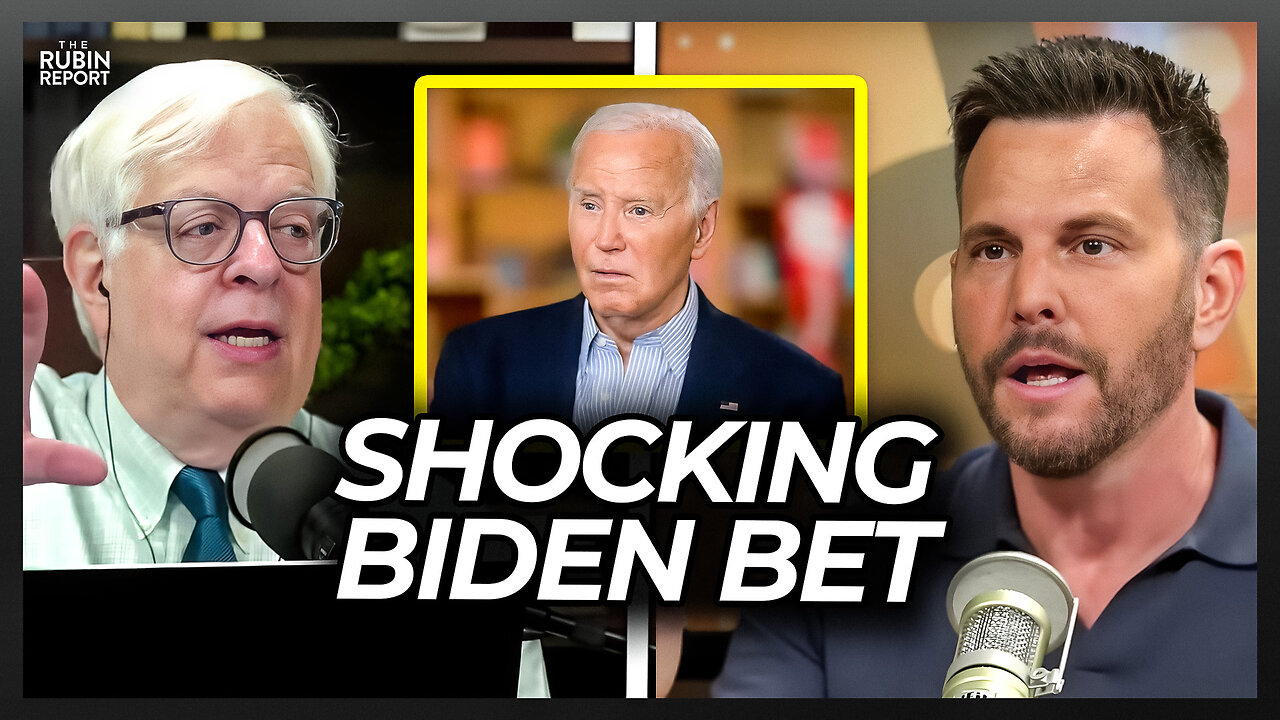 Dennis Prager’s Jaw Drops When Dave Rubin Tells Him His Bet On Biden