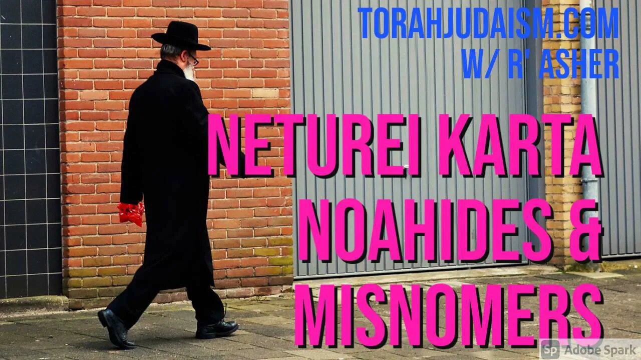 Neturei Karta, Noahides & Misnomers