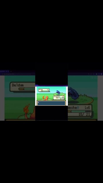 Pokémon FireRed - Wild Beldum Used Take Down!