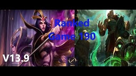 Ranked Game 190 Leblanc Vs Illaoi Mid League Of Legends V13.9