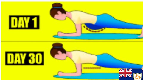 How to Get a Flat Stomach in a Month at Home Without Equipment- Abs Workout Planking by Healthpedia