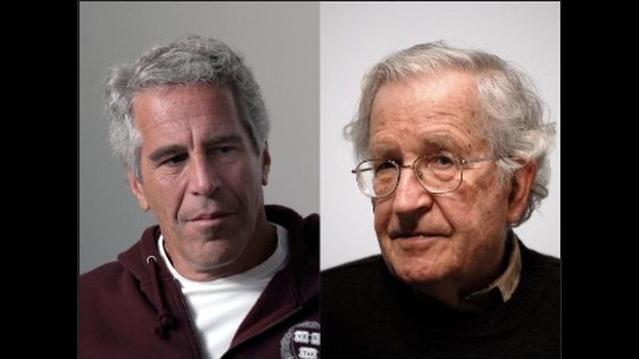 Noam Chomsky and Jeffrey Epstein (Mirror)