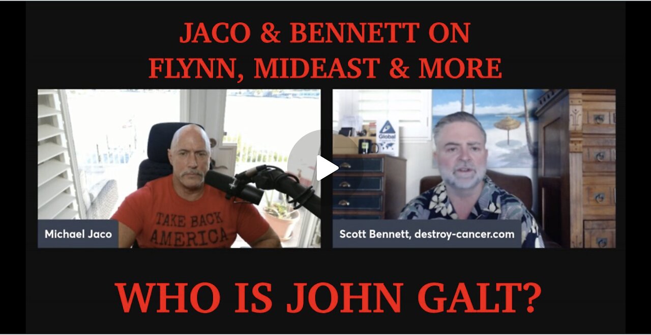 JACO W/ Scott Bennett Army Psyops Officer on escalating war between Israel & Iran.TY JGANON, SGANON