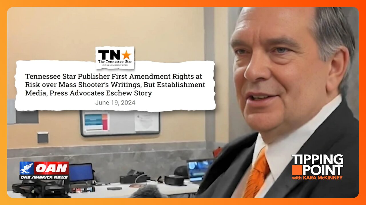 TN Star Editor Threatened With Jail Time for Detailing Trans Shooter's Manifesto | TIPPING POINT 🟧