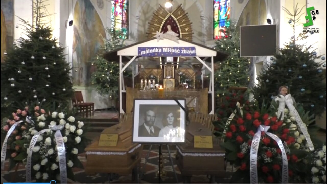 Uroczystości Pogrzebowe śp. Państwa Haliny i Jana Ciechanowiczów Płock - piątek 14 stycznia 2022 r.