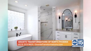 Shower yourself in luxury with a ​new bathroom by Granite Transformations of North Phoenix