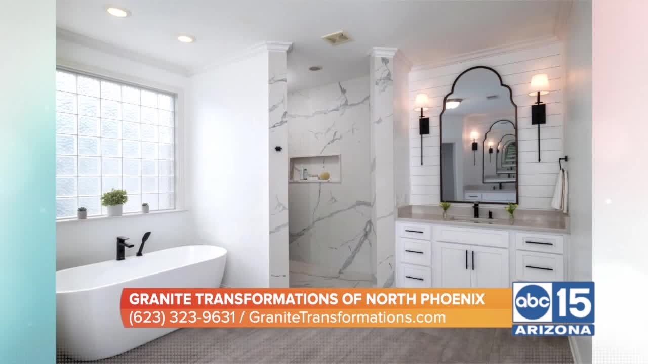 Shower yourself in luxury with a new bathroom by Granite Transformations of North Phoenix