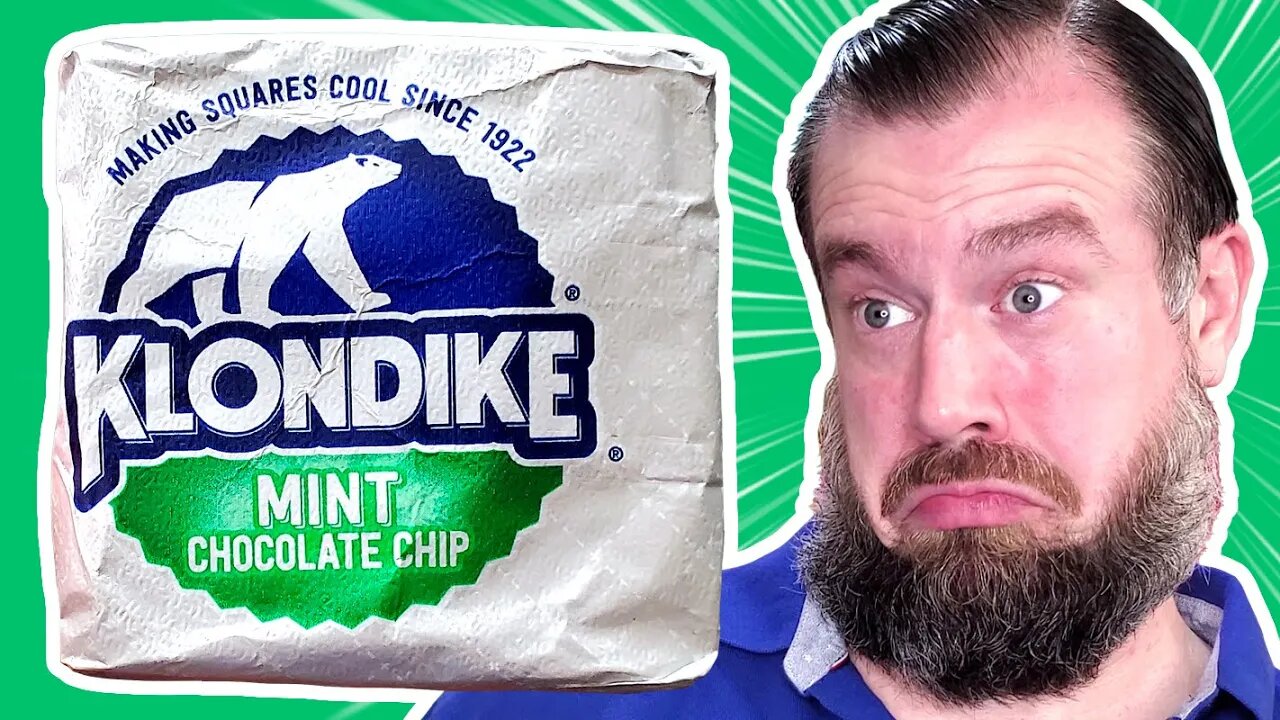 Klondike Mint Chocolate Chip Bar | The Best Mint Yet?