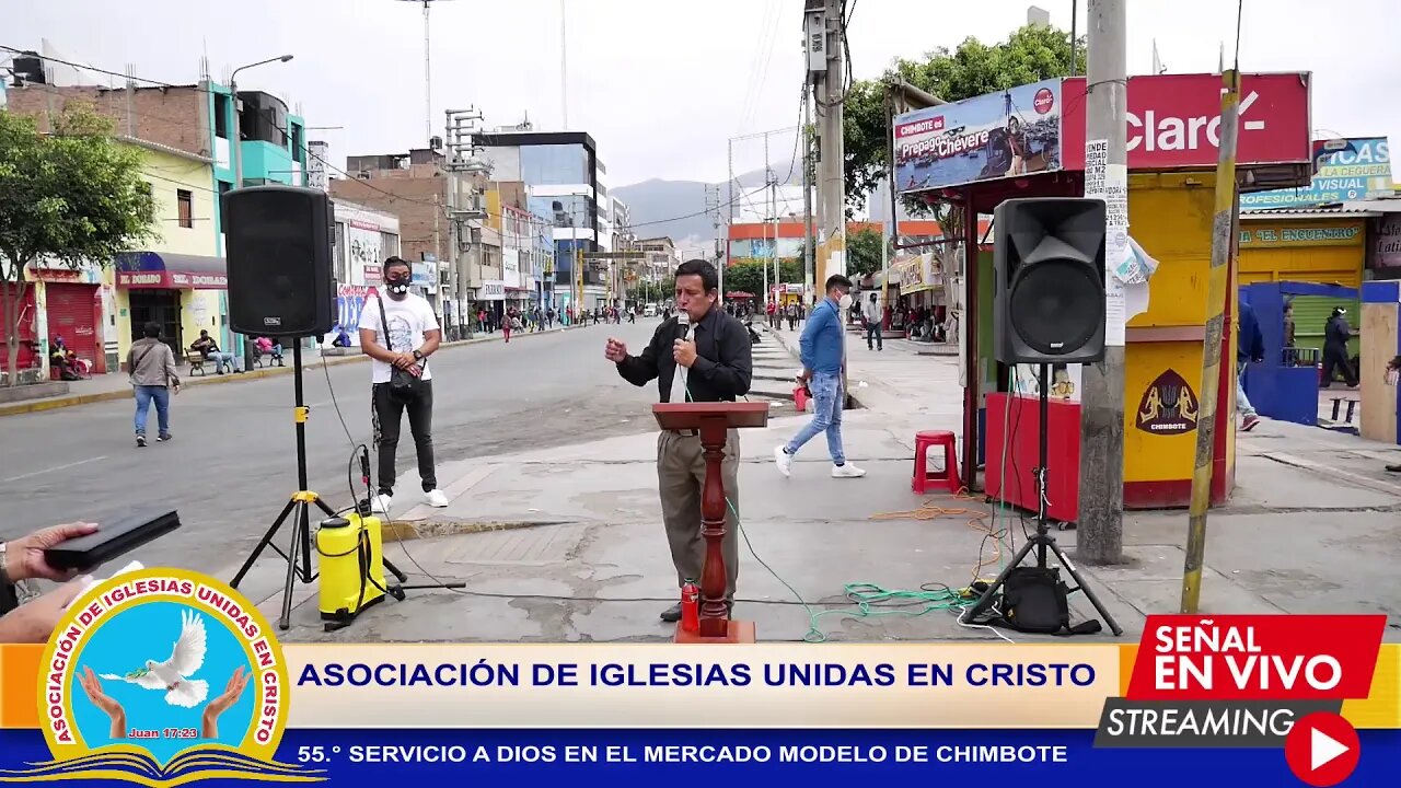 55.° SERVICIO A DIOS EN EL MERCADO MODELO DE CHIMBOTE