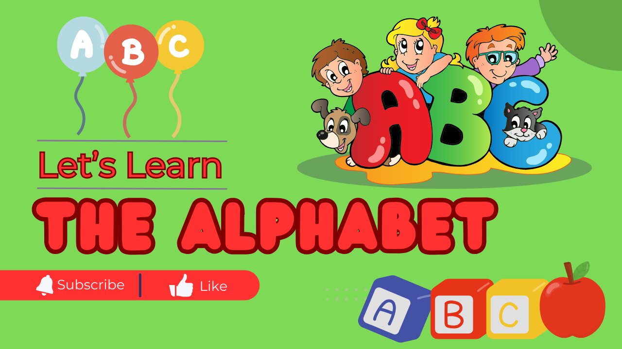 ABC Song | ABCD Alphabets for Kids | Best ABC learning Video for toddlers