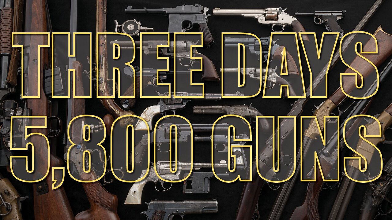 5,800 Guns Up for Grabs in our MASSIVE Summer Auction