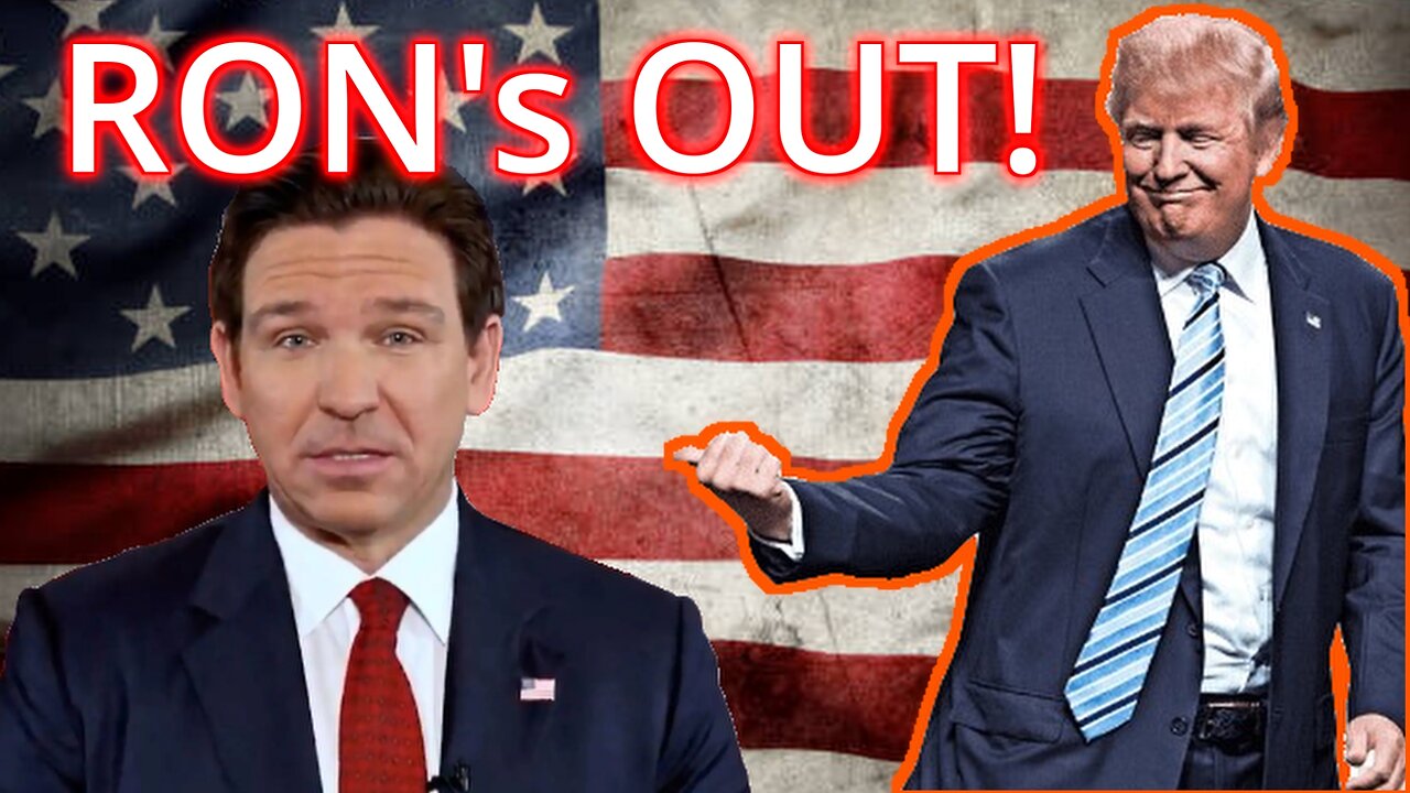 Ron DeSantis is DONE! He endorses Trump and more. THOUGHTCAST. ONLY ON RUMBLE!