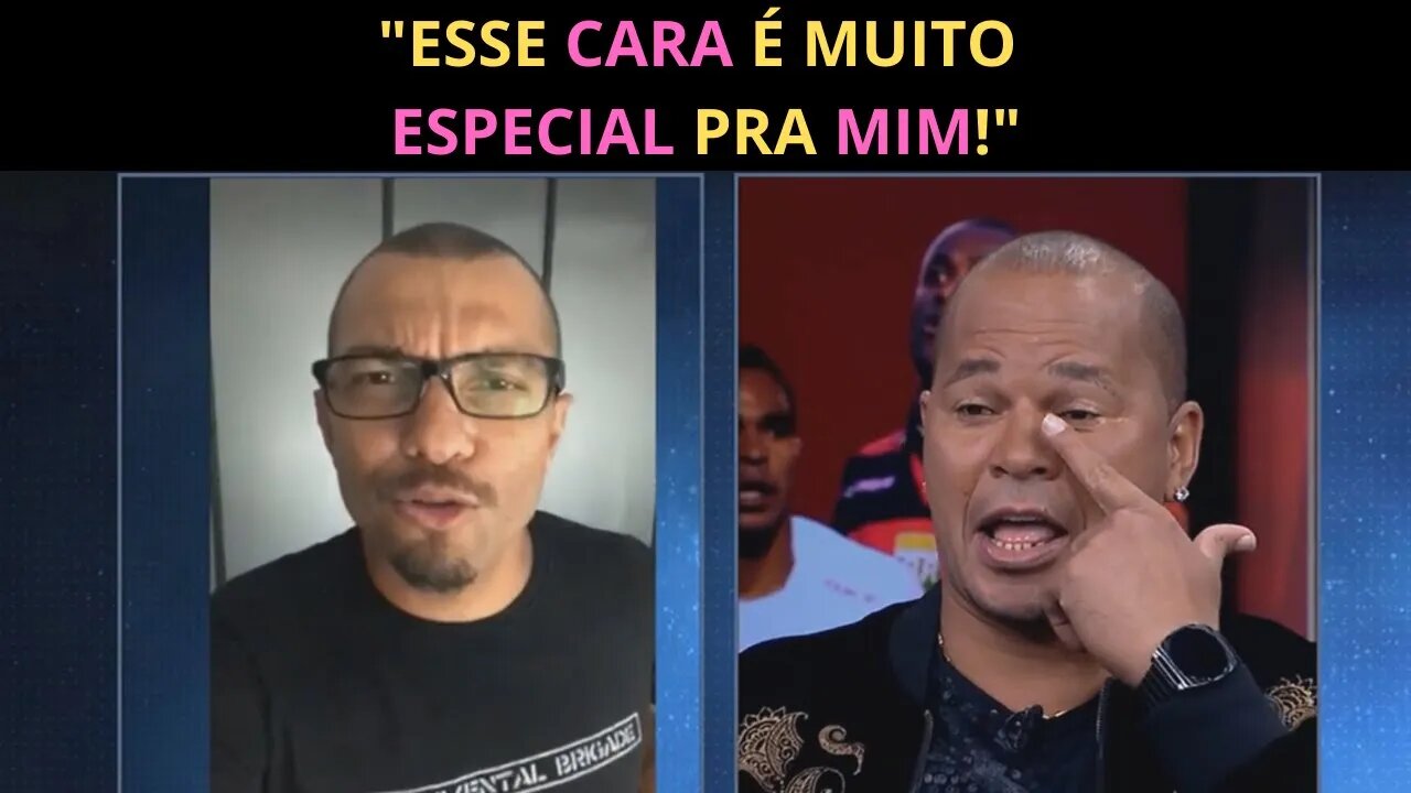 ALOÍSIO CHULAPA SE EMOCIONA AO FALAR DE AMOROSO