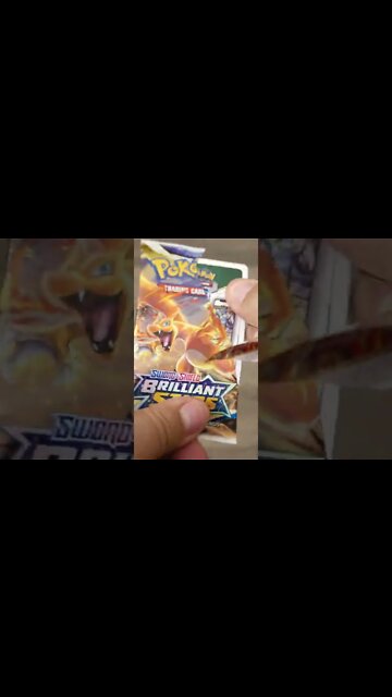 #SHORTS Unboxing a Random Pack of Pokemon Cards 118